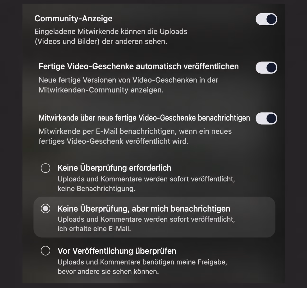 yul.io Community-Bereich, Bildschirmfoto 4