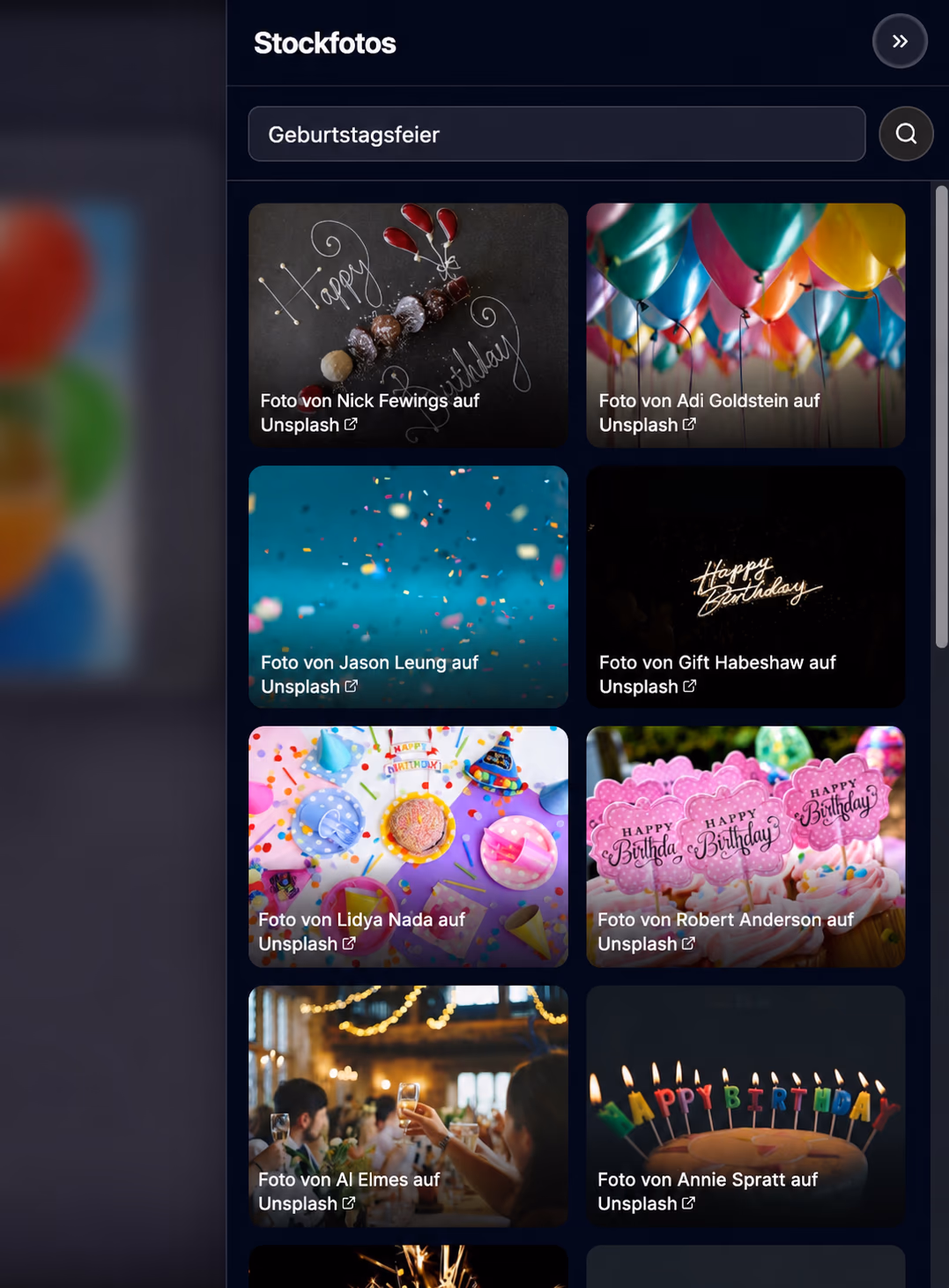 yul.io Titel-Editor, Bildschirmfoto 3